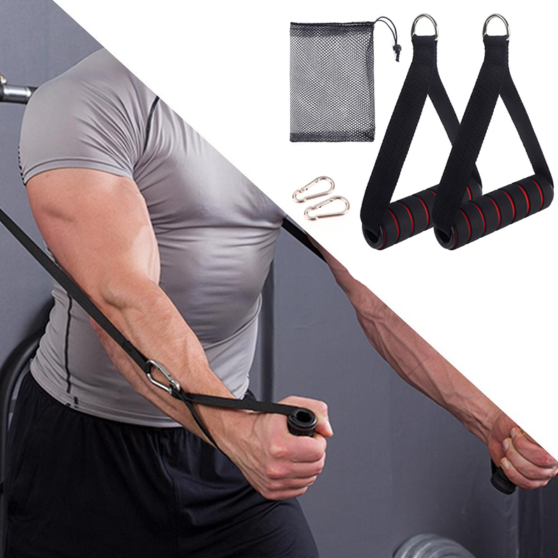 Heavy Duty Cable Machine Handl - Yoga Fitness Resistance Band ulasan dan harga